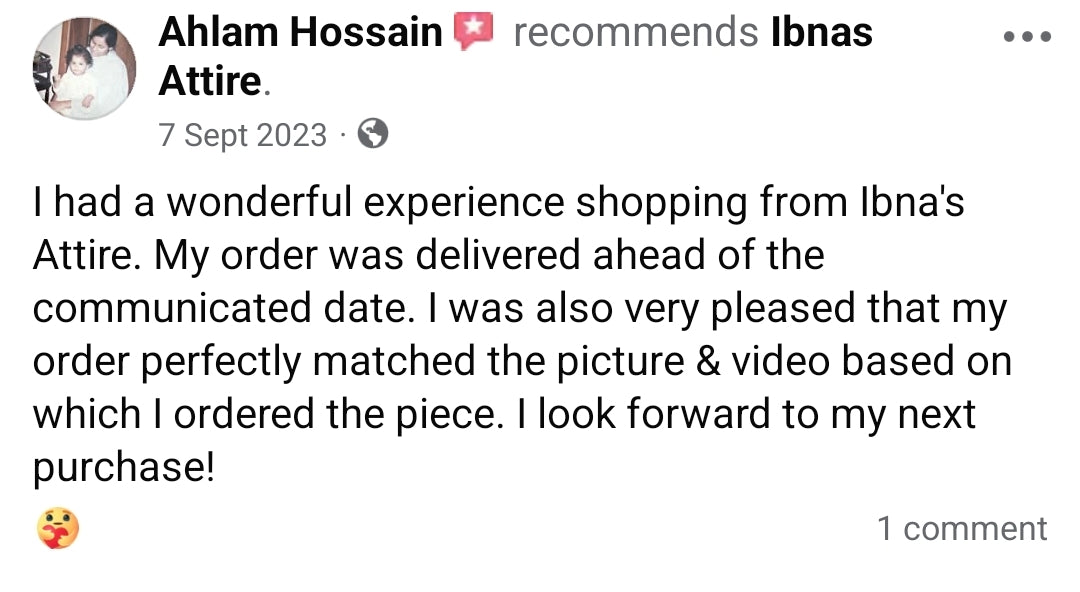 Customer review