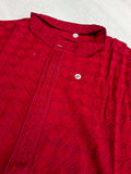 Rayon panjabi / kurta ( maroon)