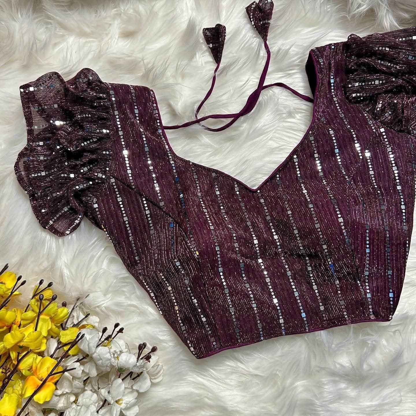 Readymade Blouse- Free size-( 36,38,40)