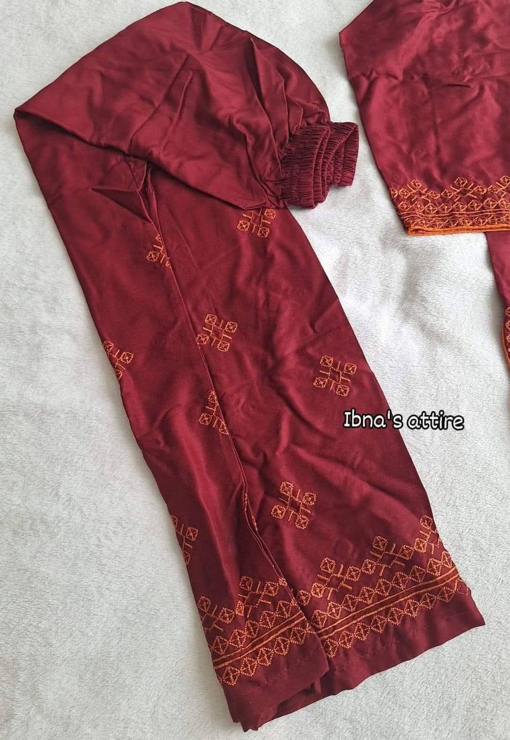 Co ords -2piece - marooon