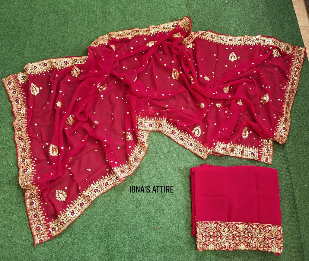Party suit- Rani pink