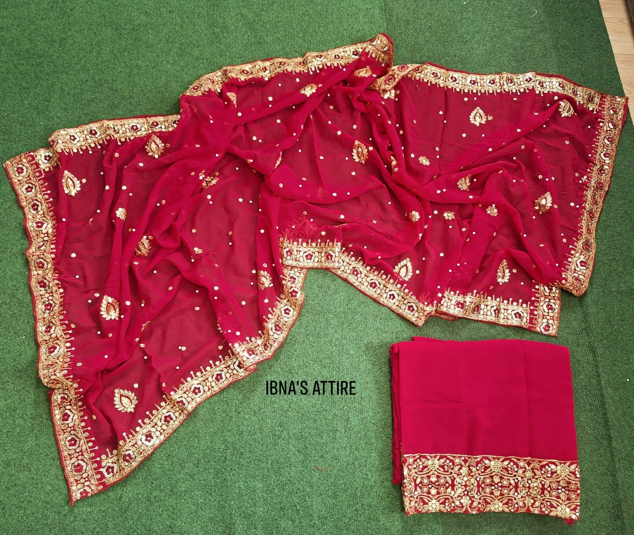 Party suit- Rani pink