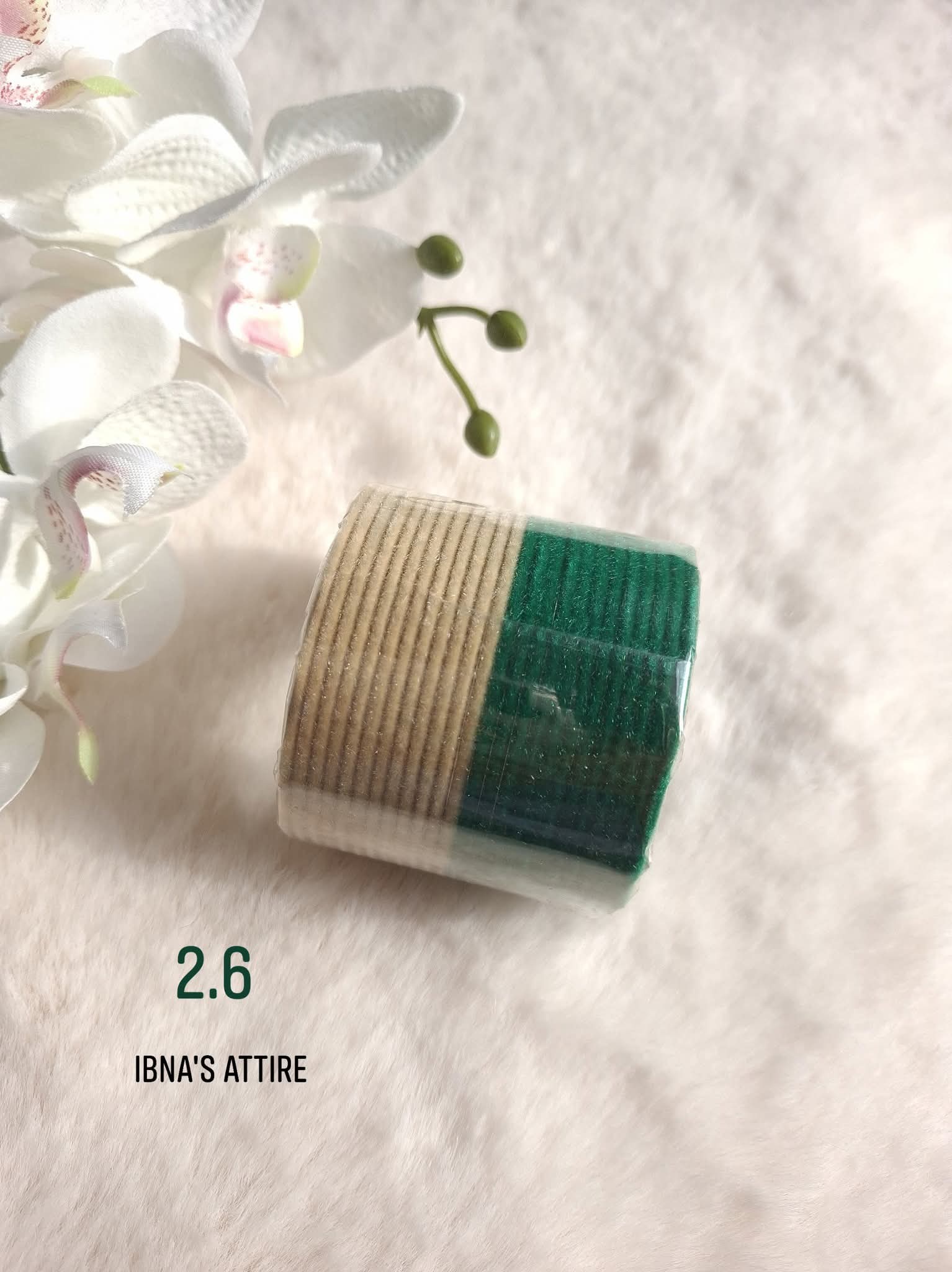 Velvet bangles- 24 piece