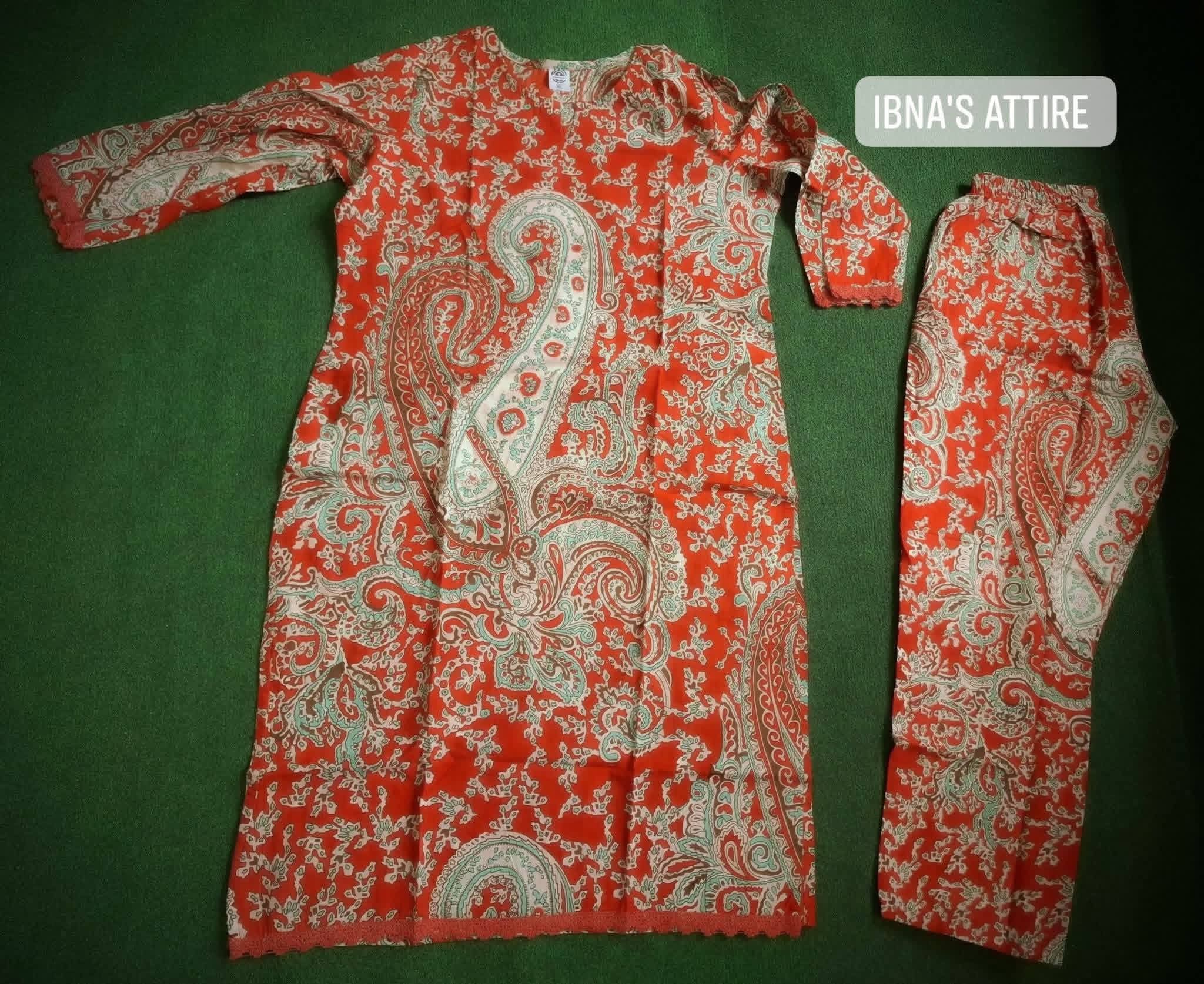 Pure cotton co ords set