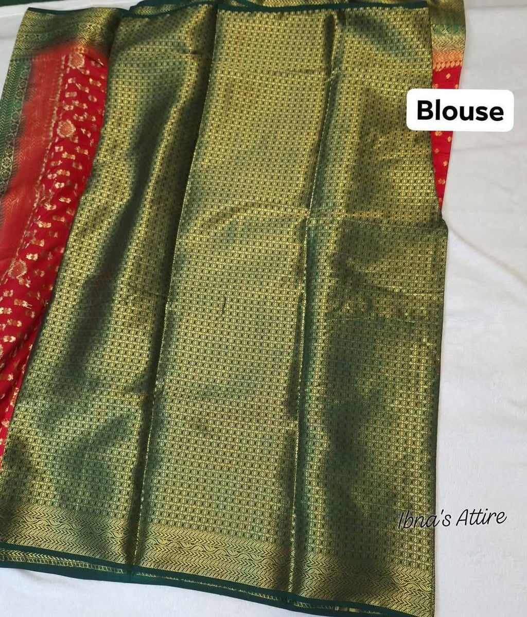 Banarasi mulberry silk saree