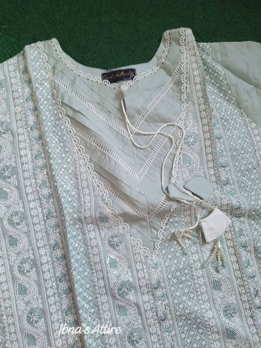 Luxury Chikenkari Lawn Three piece