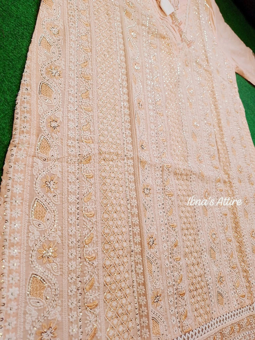 Luxury Chikenkari Lawn 3 Piece set