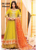 Zahar Rubab Party Gown (Length- 57")