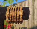 Matte finish Bangles- 6 piece set