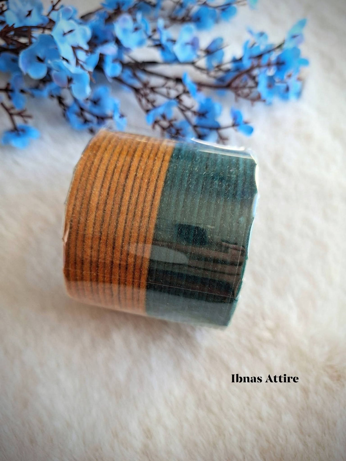 Velvet Metal Bangles 24 Piece set- (26 colors)-(size-2.8)