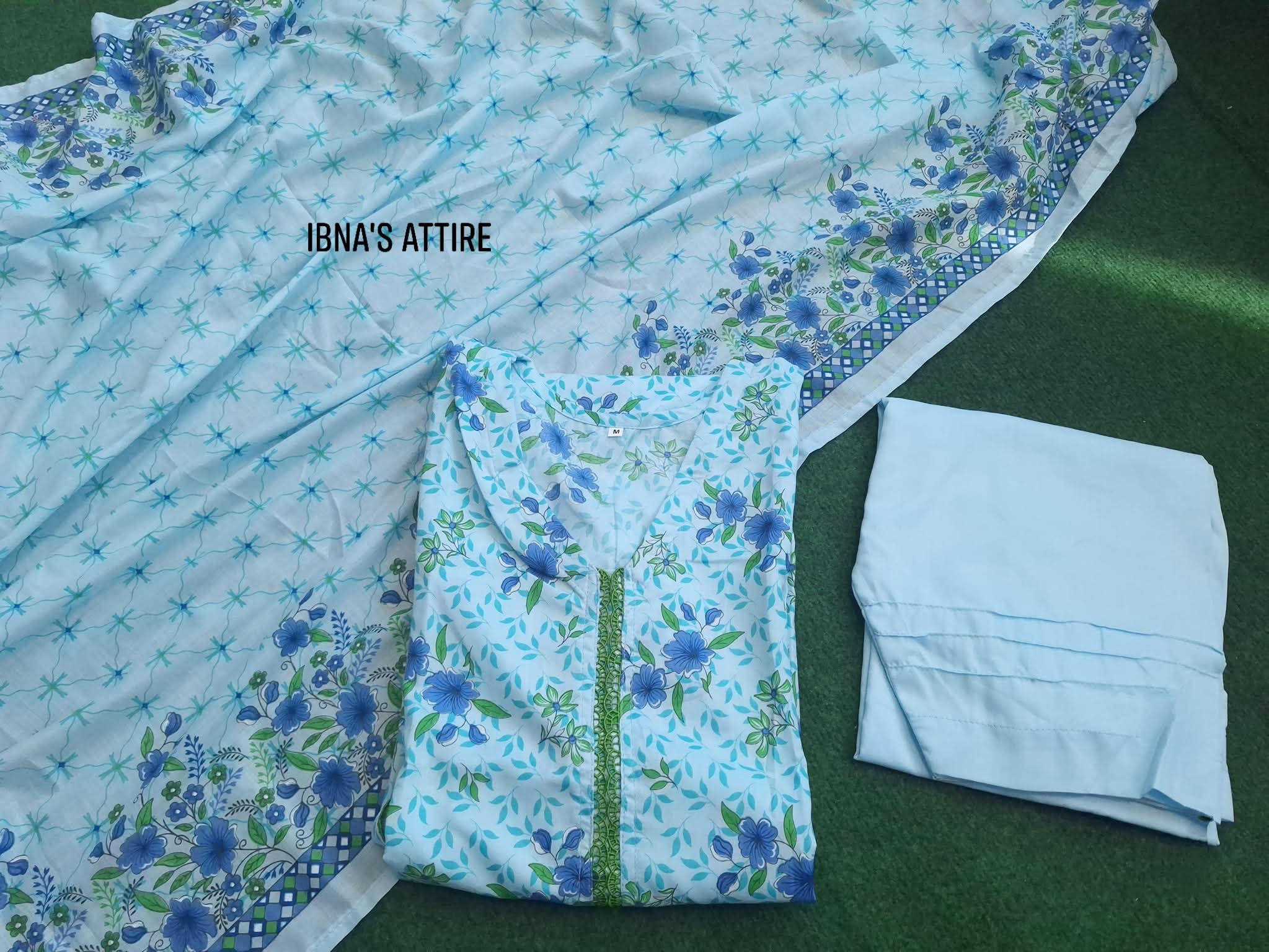 Three piece suit -Lawn