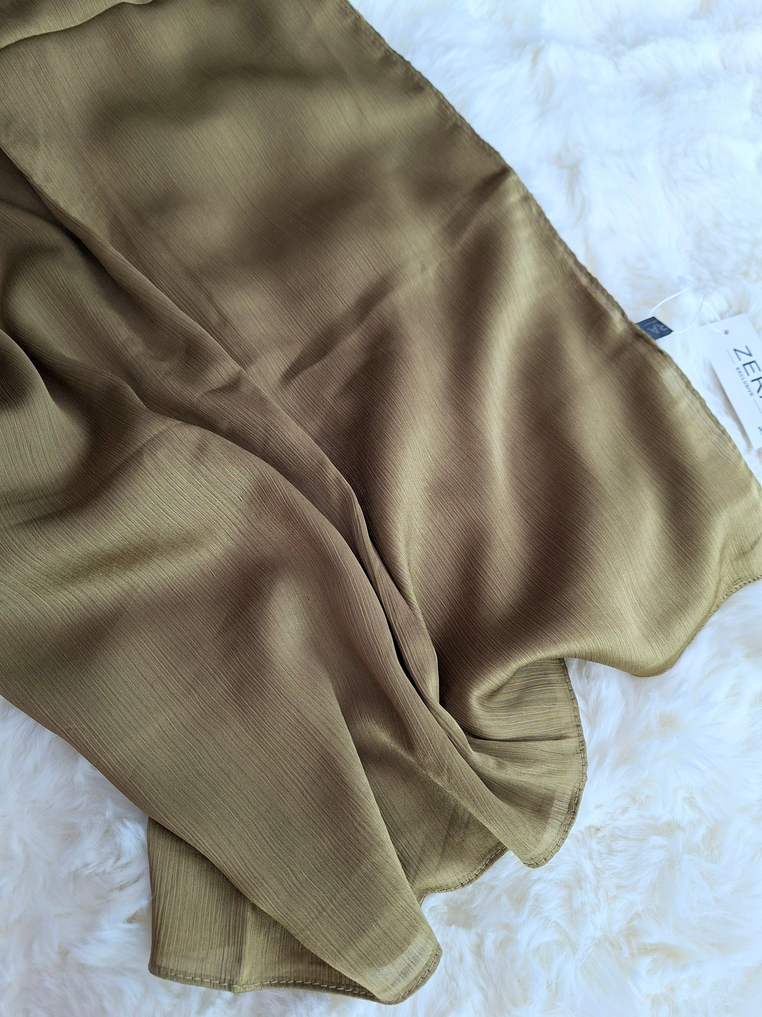 Premium Satin Party Wear Hijab Non-Slippery & Fine Texture