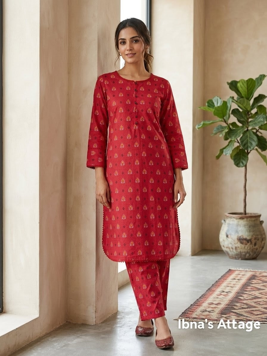 Zubeda Co Ords - Lawn