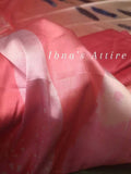 Saree van Japanse satijnzijde