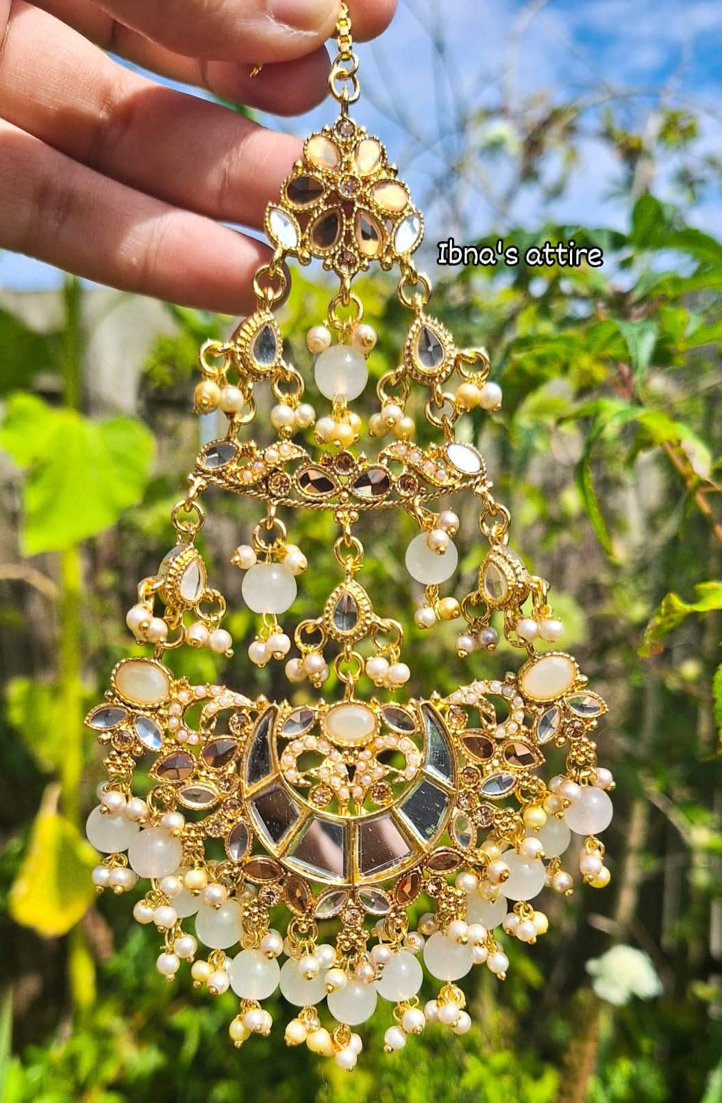 Head ornament - gold plated