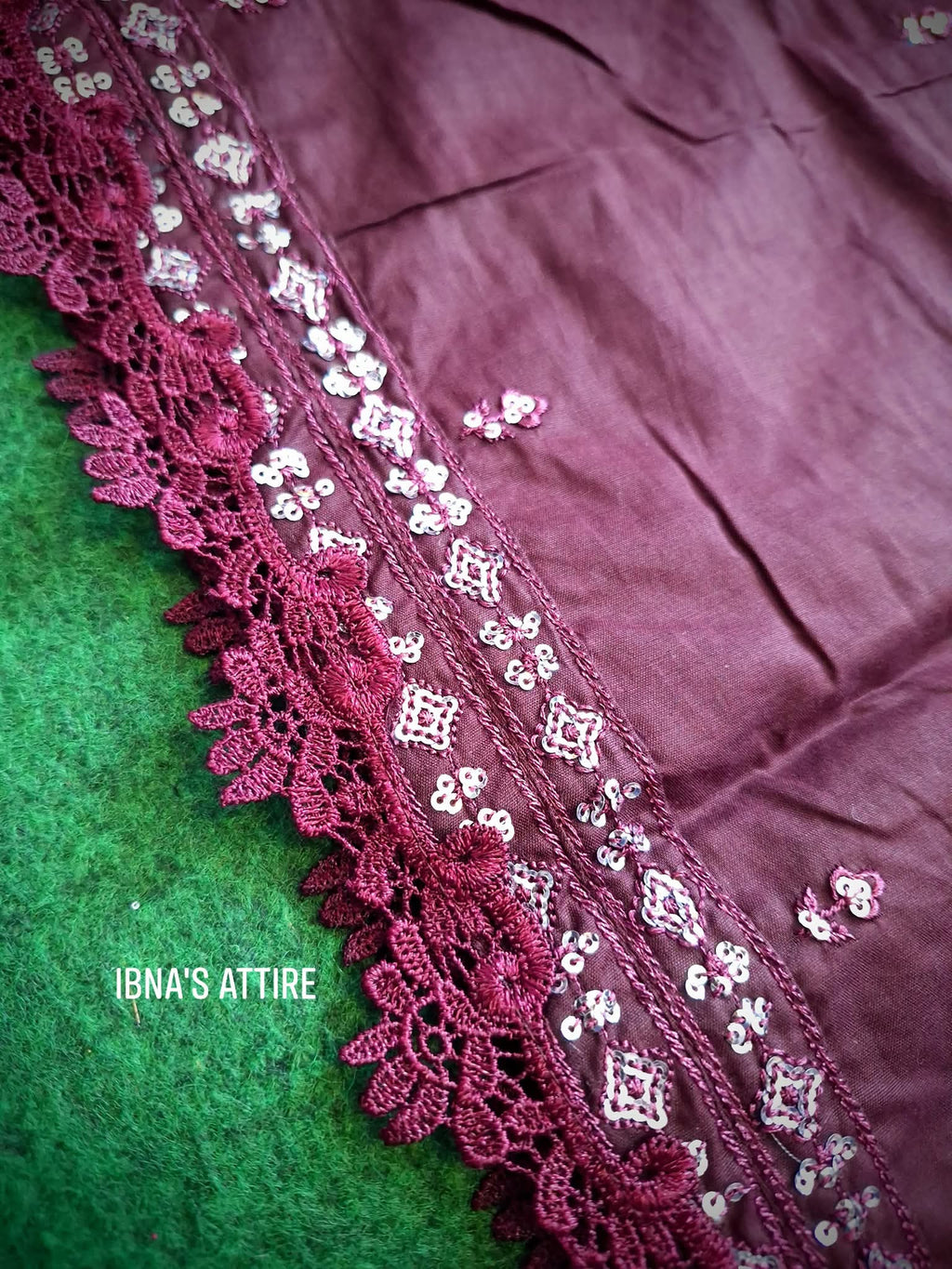 Pakistani Embroidered Lawn 3-Piece Suit - Summer Collection