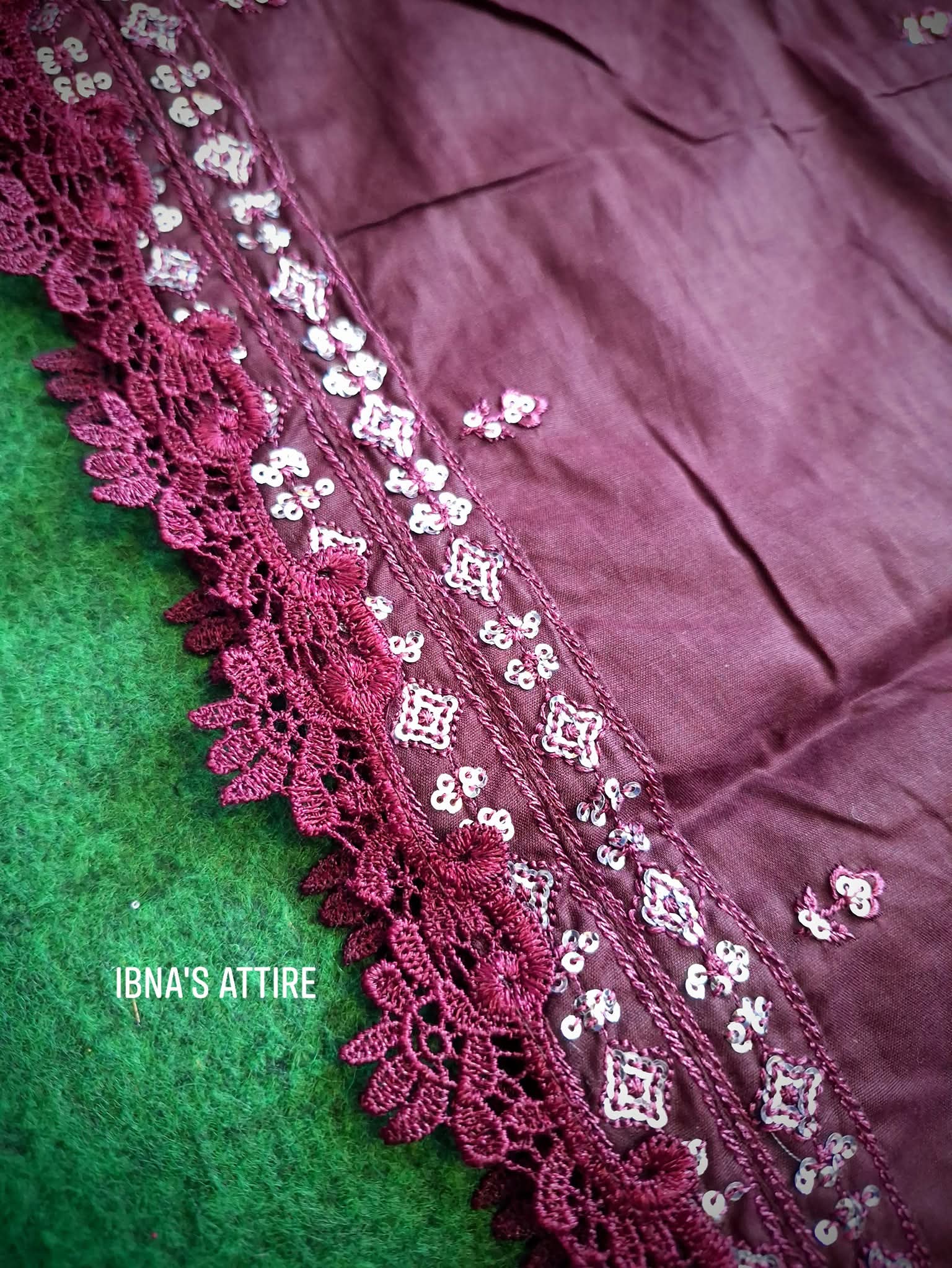 Pakistani Embroidered Lawn 3-Piece Suit - Summer Collection