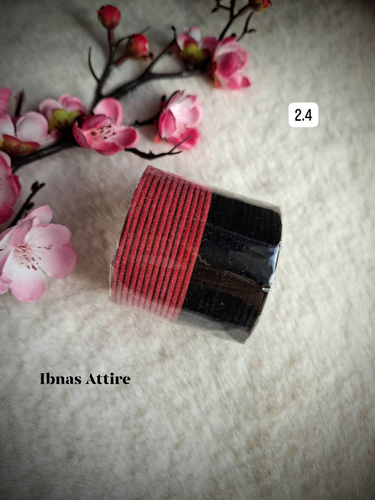 Traditional Velvet Metal Bangles | (24 colors) -24-Piece Set- (Size 2.4)