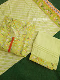 Summer friendly Pakistani Lawn Three piece (Size-42)