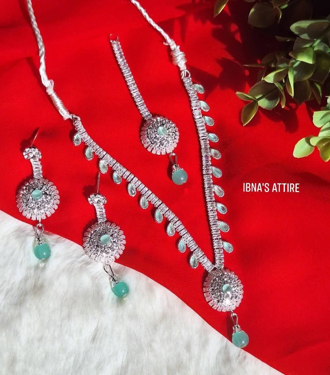 AD jewellery- silver plated