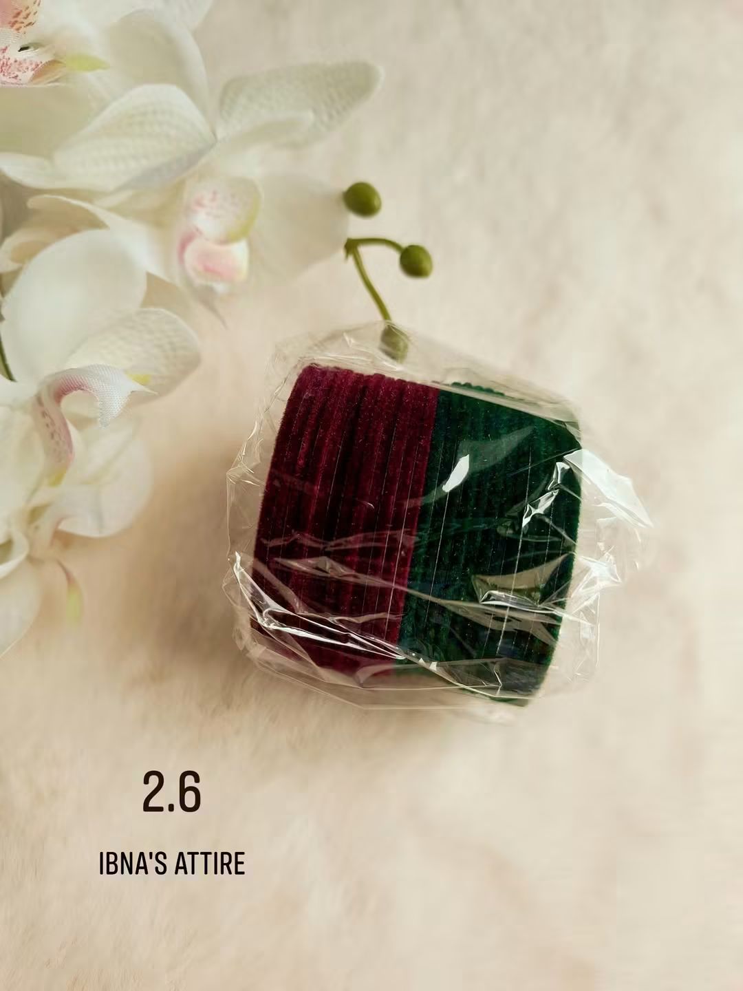 Vibrant Velvet Bangles-24 piece Set (24 color)- (Size 2.6)