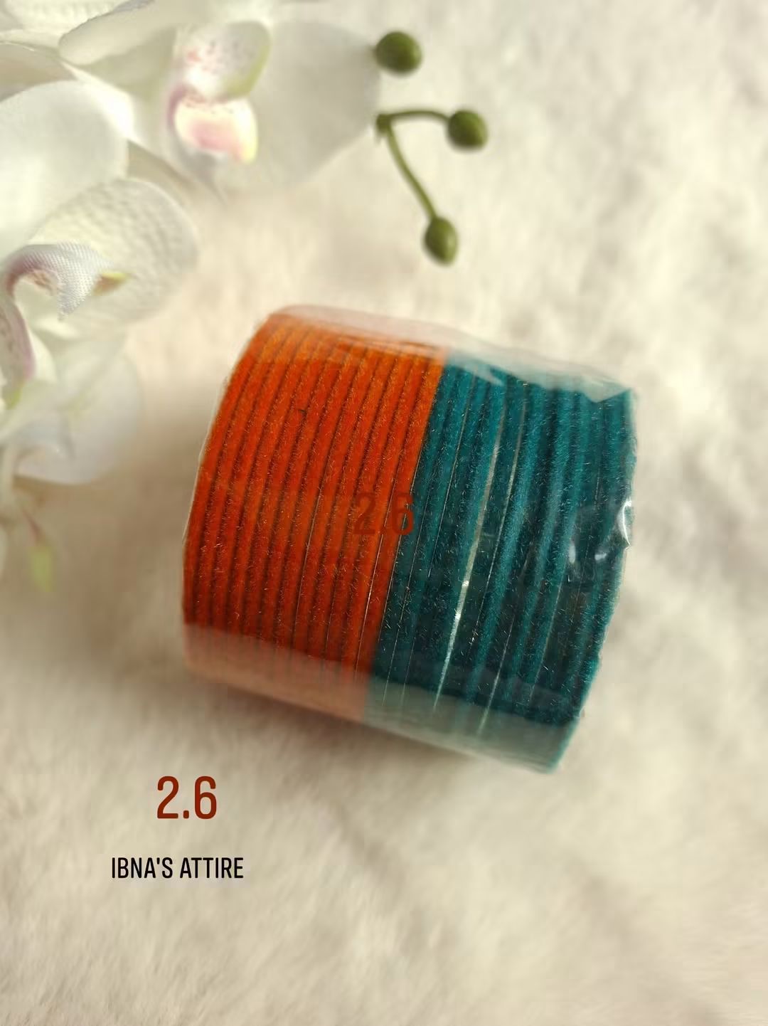 Vibrant Velvet Bangles-24 piece Set (24 color)- (Size 2.6)