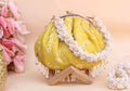 Party clutch - yellow