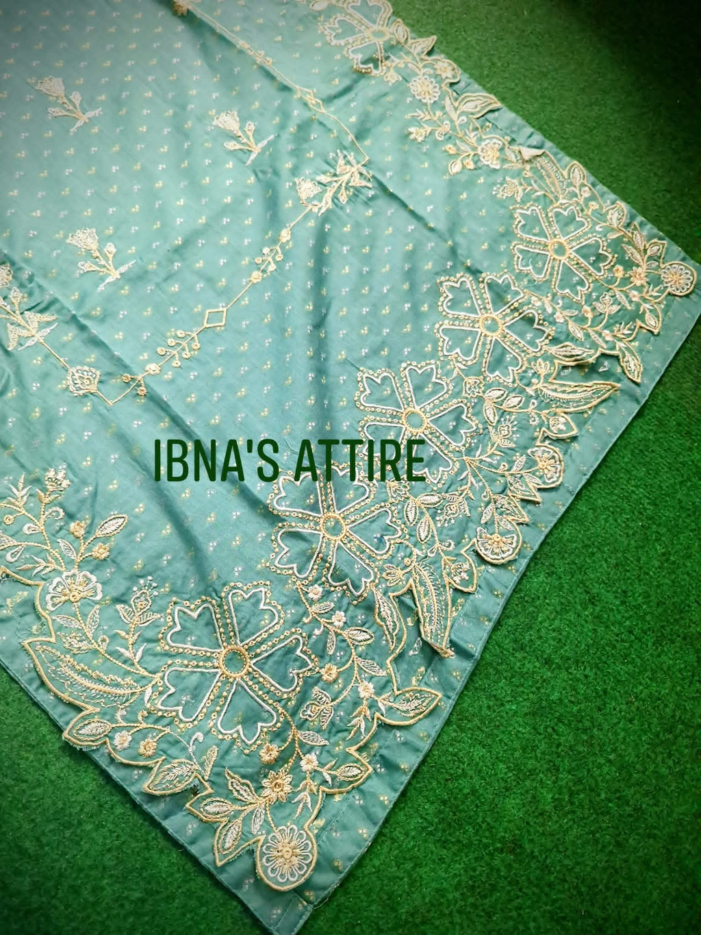 Jacquard three piece suit