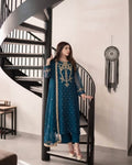 Organza Party Three piece suit - blue