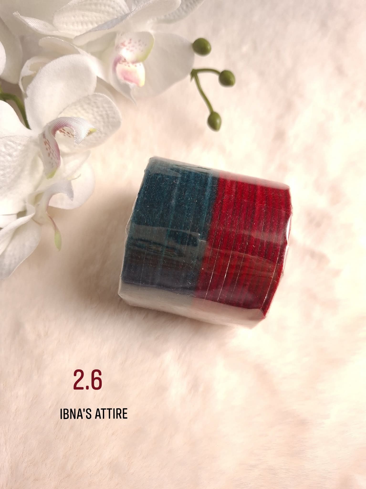 Velvet bangles- 24 piece