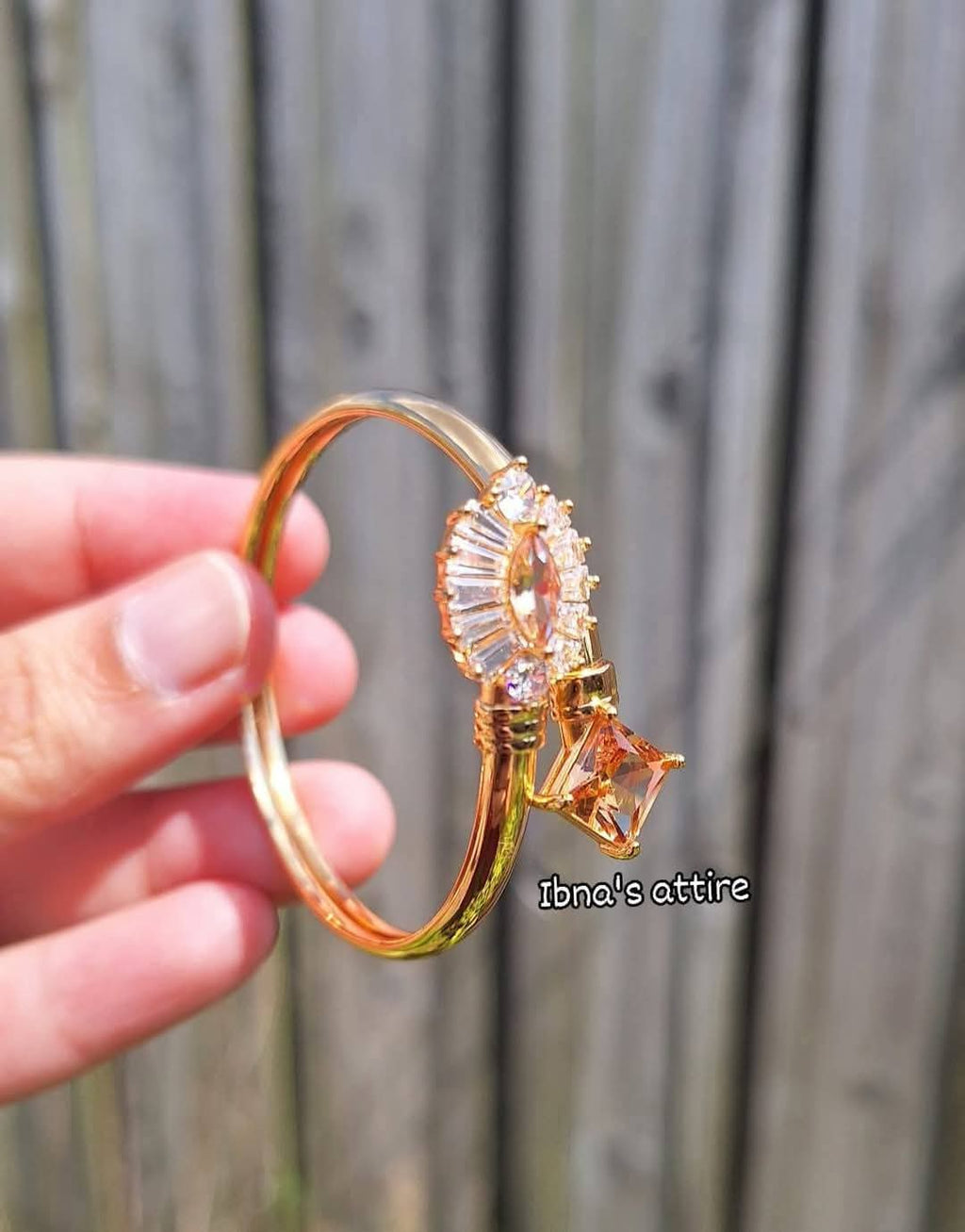 Goldplated baby bracelet- (size- 6 month)