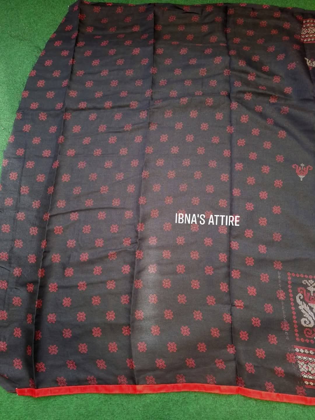 Kalamkari Leinen-Jute-Seidensari