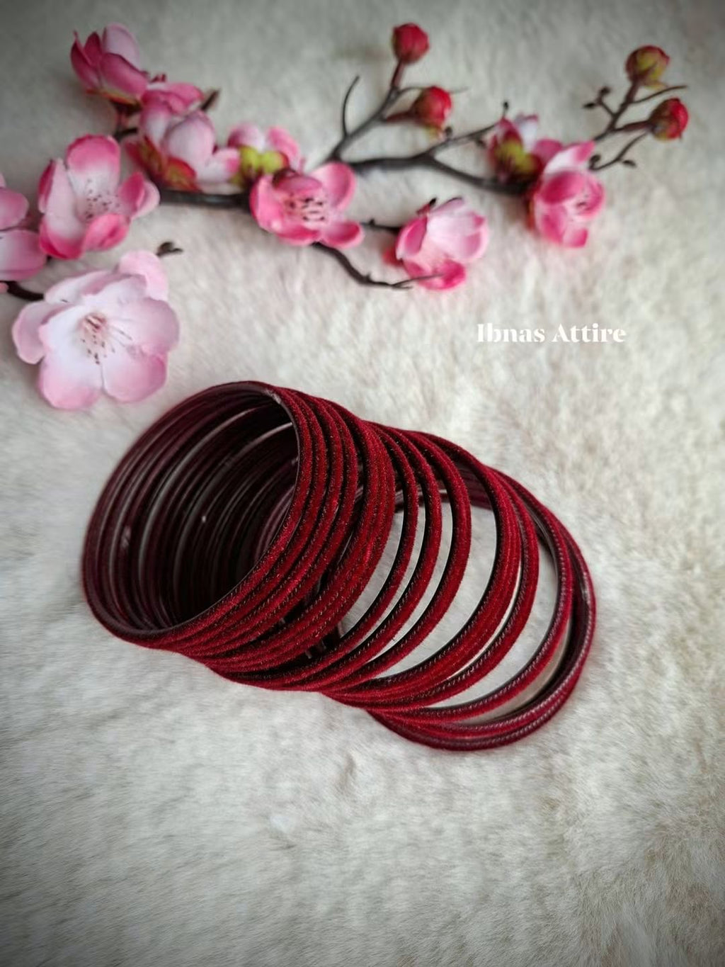 Vibrant Velvet Bangles-24 piece Set (24 color)- (Size 2.6)