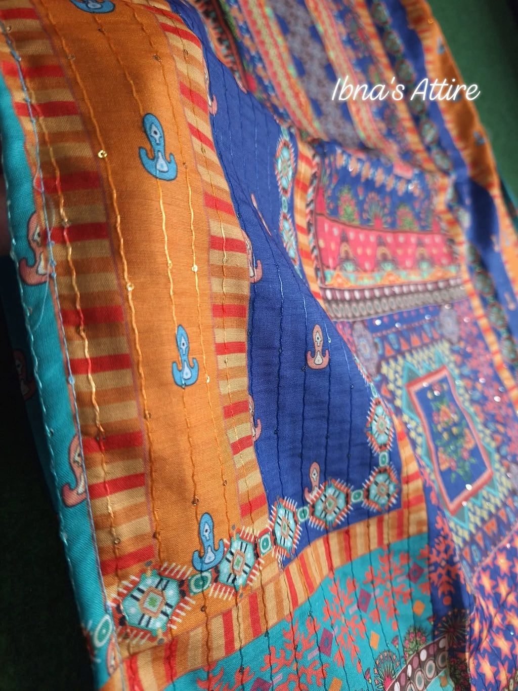 Maslin cotton three piece