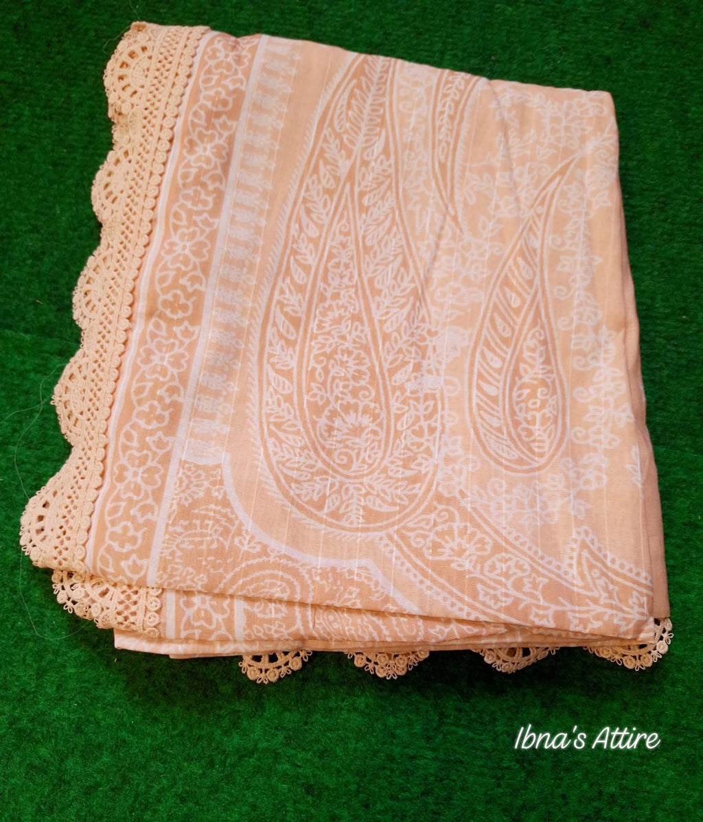 Luxury Chikenkari Lawn 3 Piece set