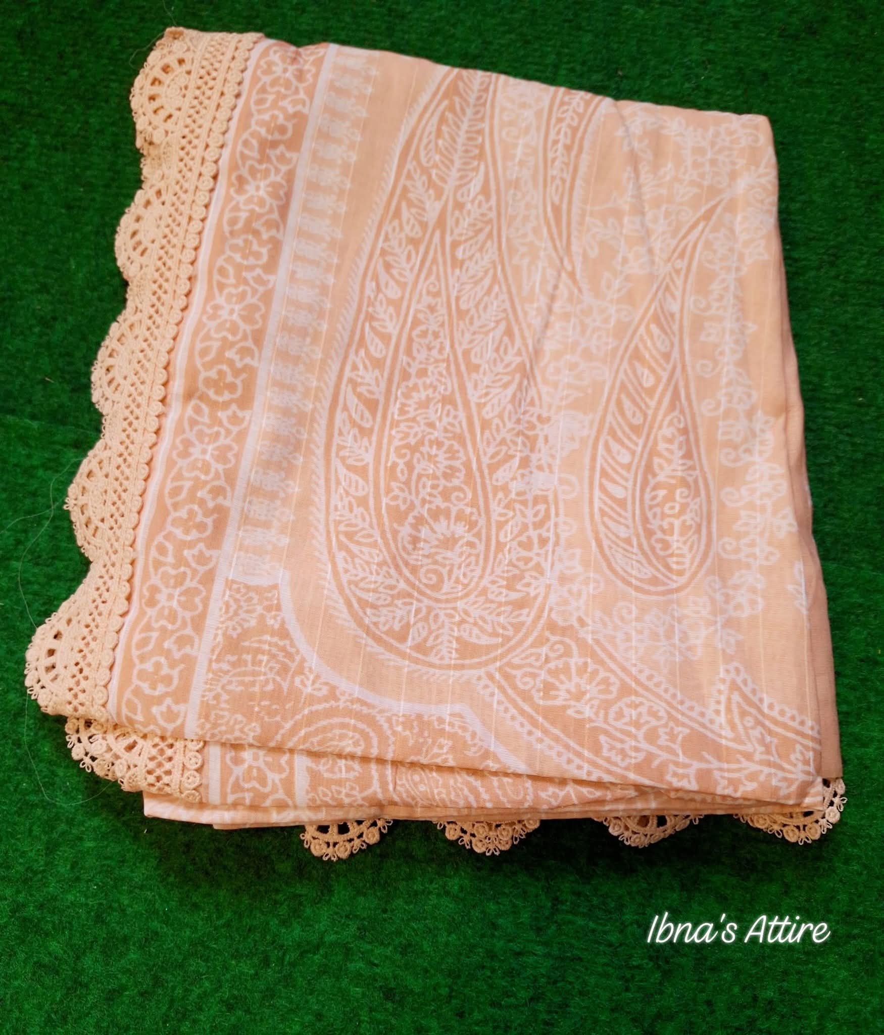 Luxury Chikenkari Lawn 3 Piece set