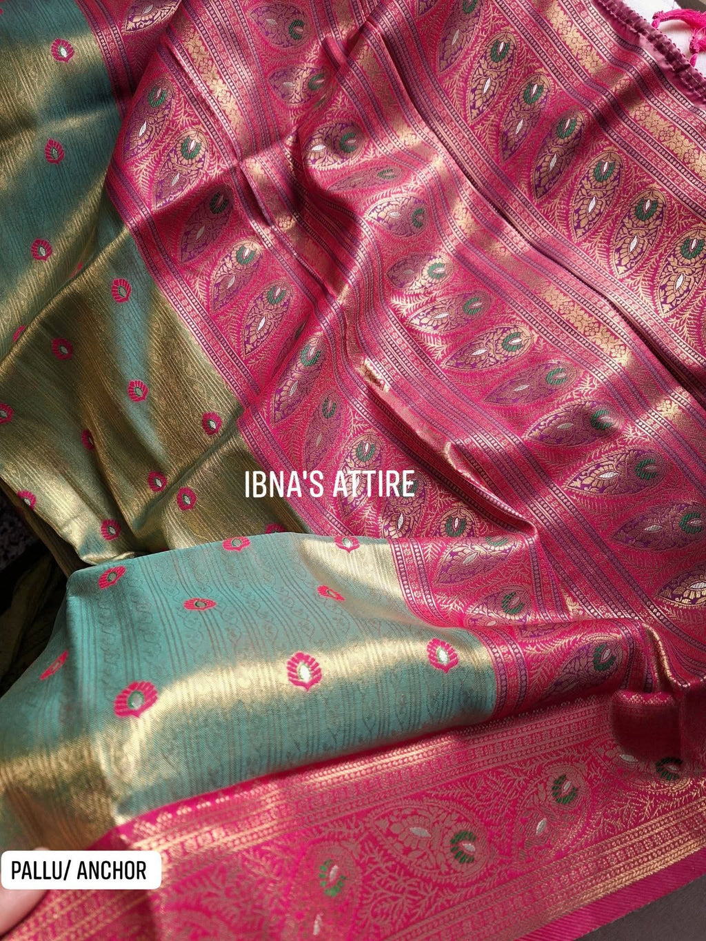 Tissue paithani silk saree