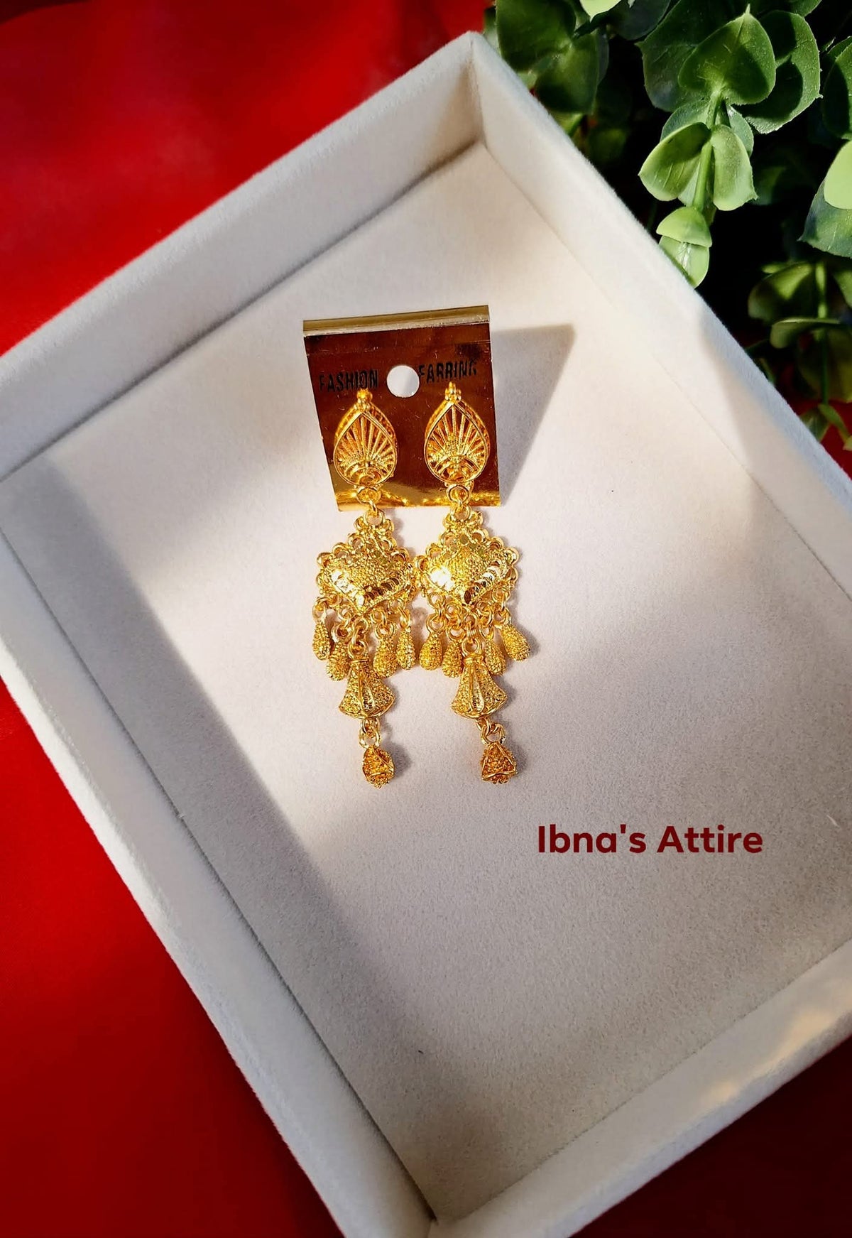 Gold-Plated Long Dangler Earrings | Traditional Ethnic Jhumki Drop Earrings for Women