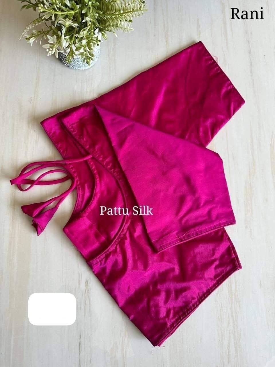 Readymade blouse- Rama green- Free size- (38,40,42)