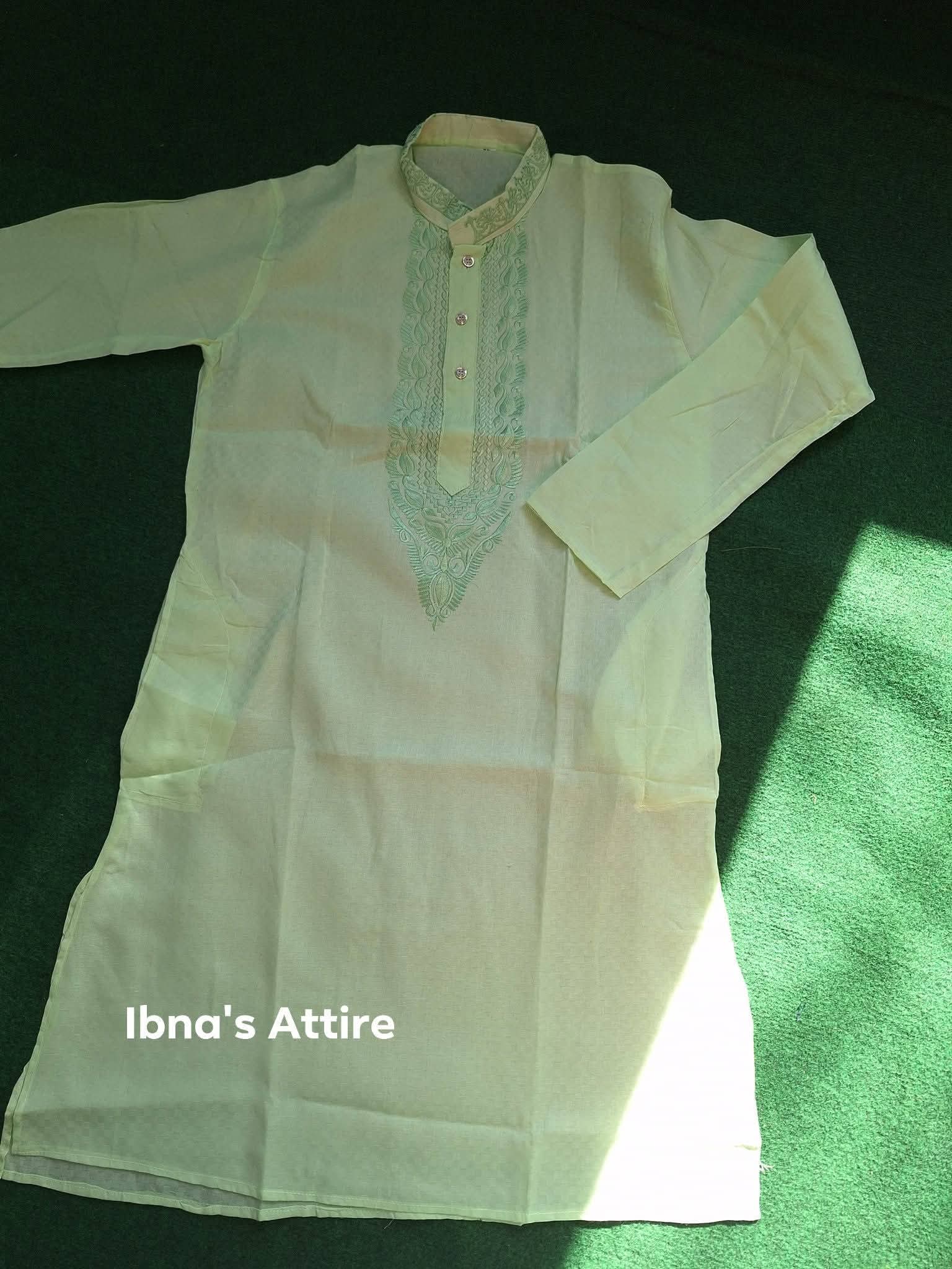 Handloom pure cotton panjabi / kurta