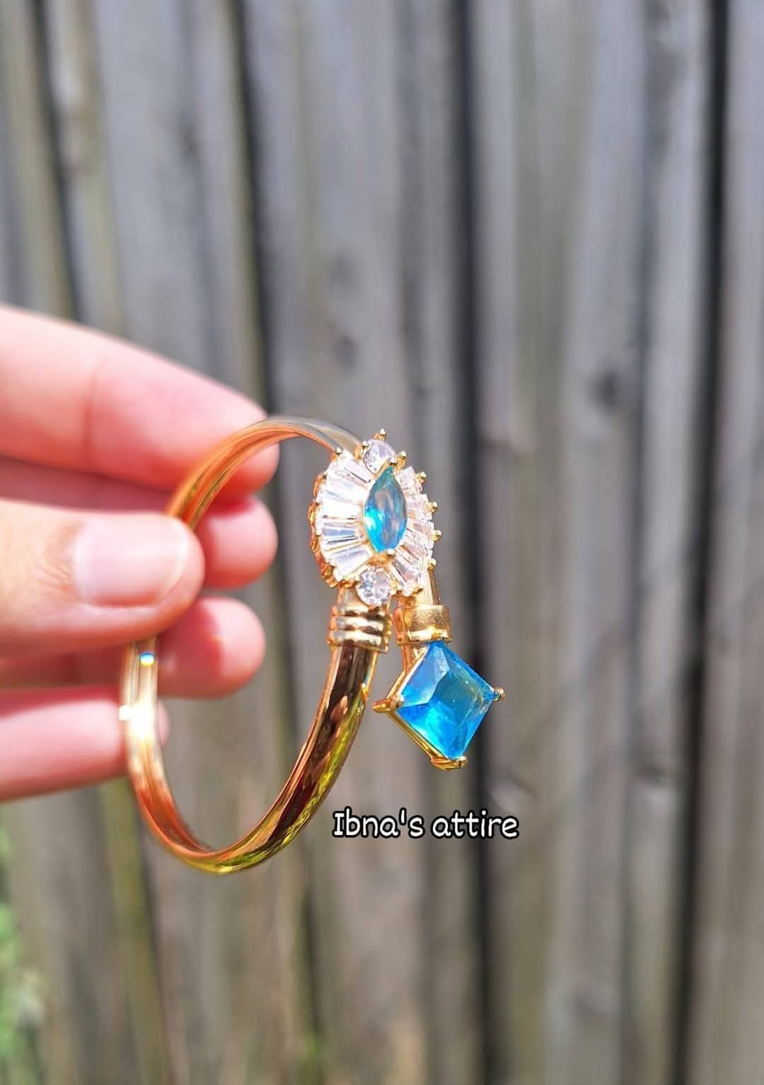 Goldplated baby bracelet- (size- 6 month)