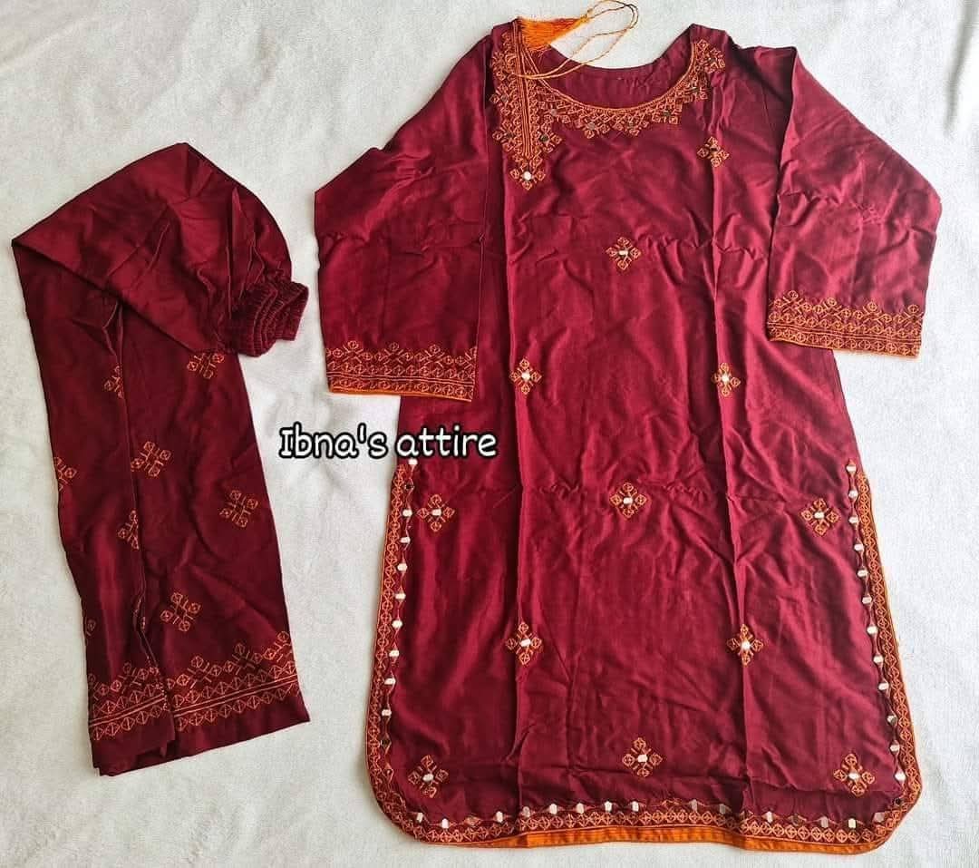Co ords -2piece - marooon
