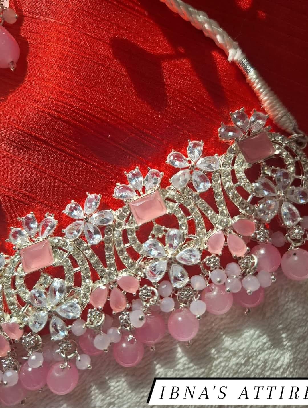 Baby Pink choker set