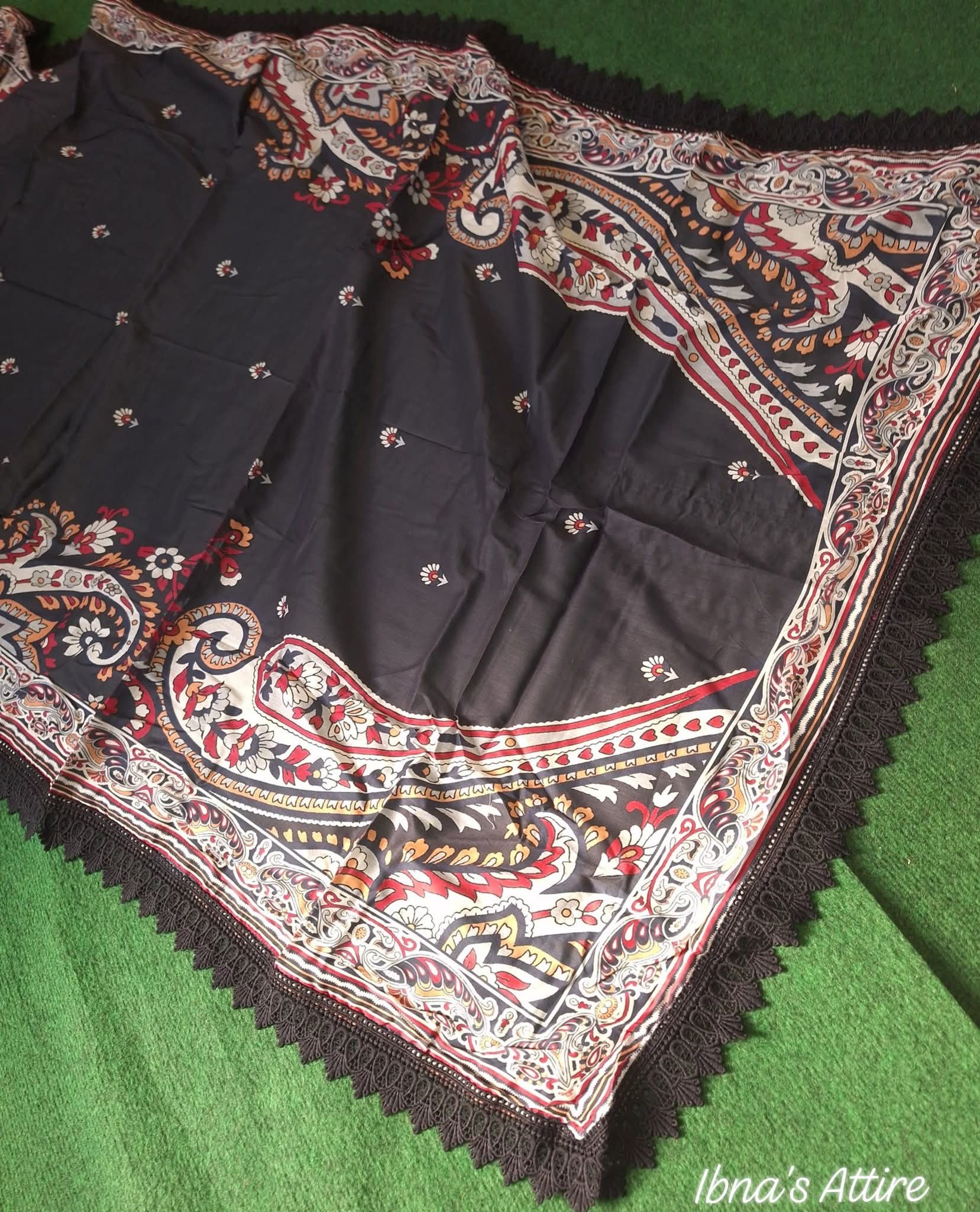 Pakistani Lawn Three piece suit - Lawn