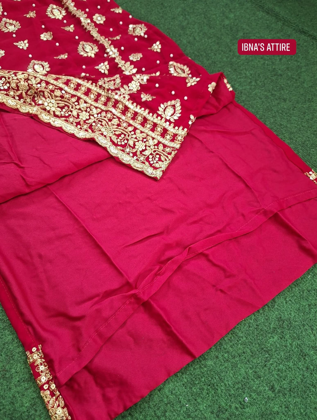 Party suit- Rani pink