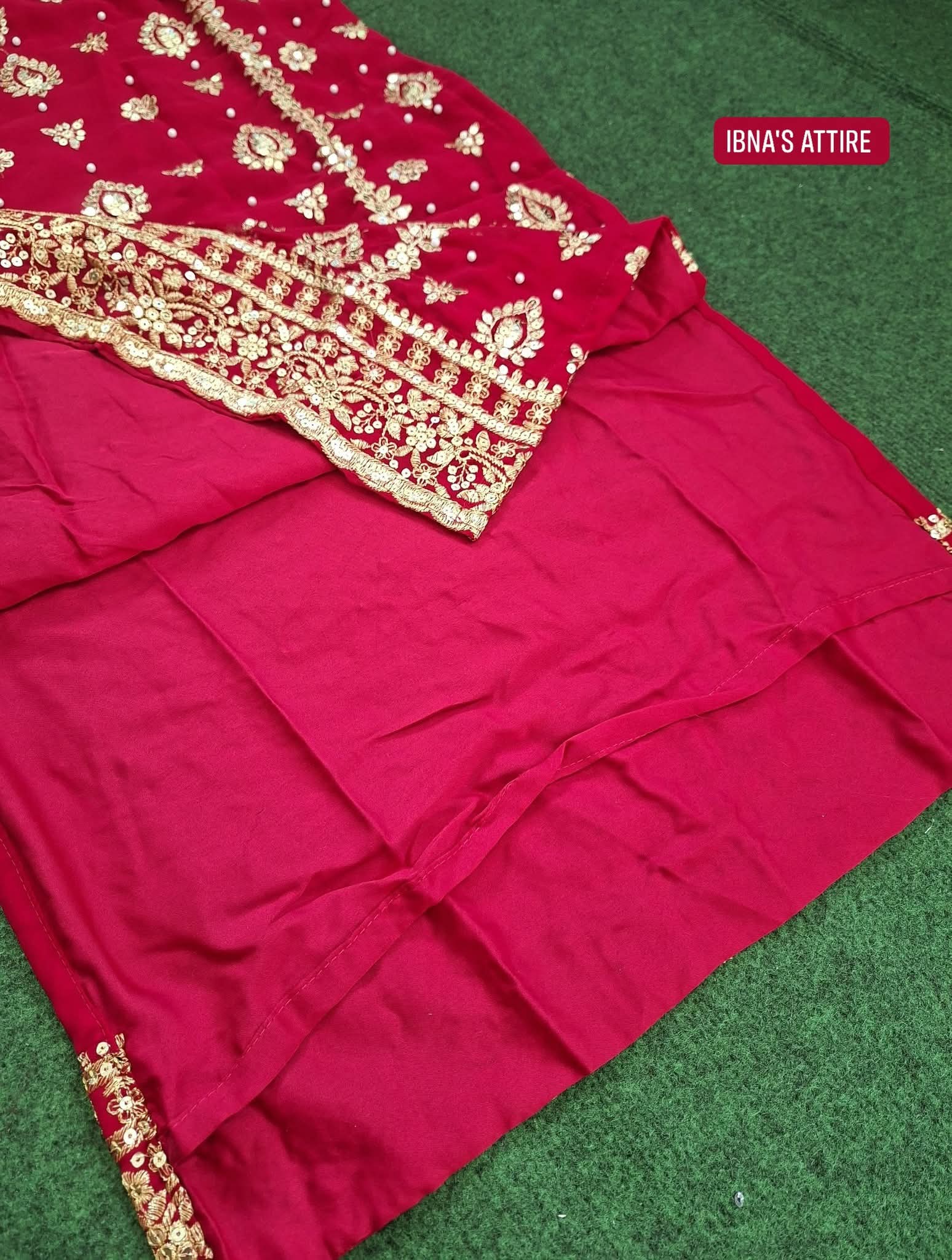 Party suit- Rani pink