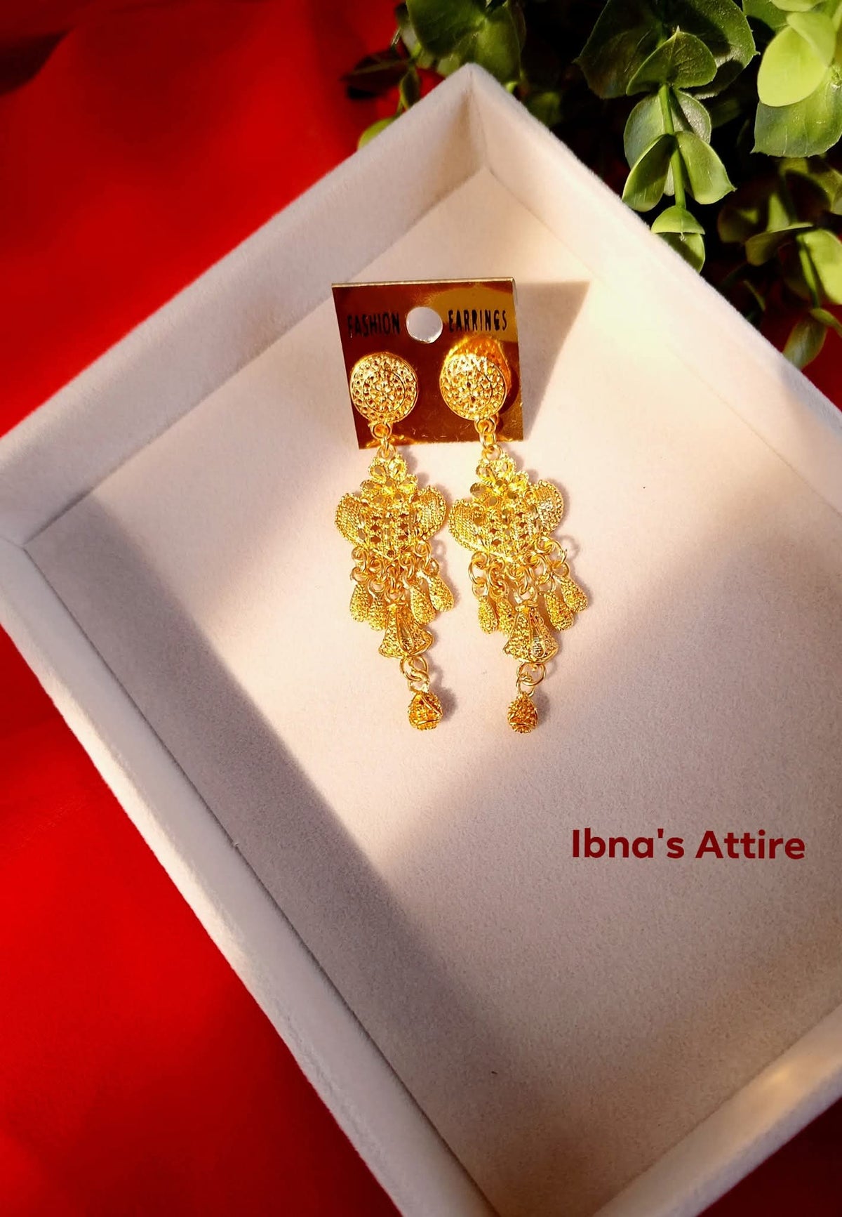 Gold-Plated Long Dangler Earrings | Traditional Ethnic Jhumki Drop Earrings for Women