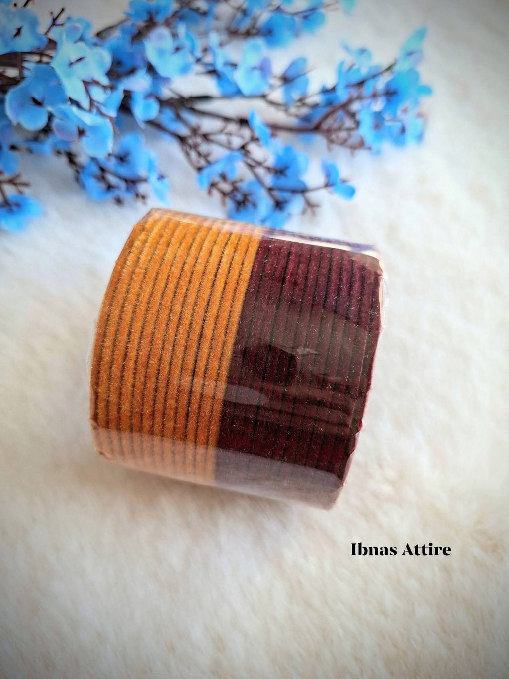 Velvet Metal Bangles 24 Piece set- (26 colors)-(size-2.8)