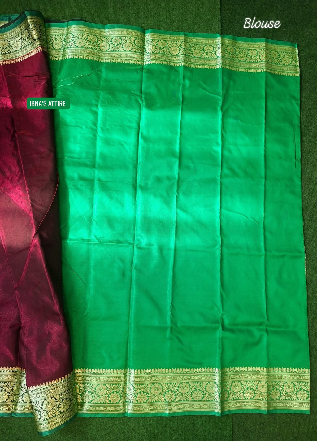 Banarasi katan silk saree