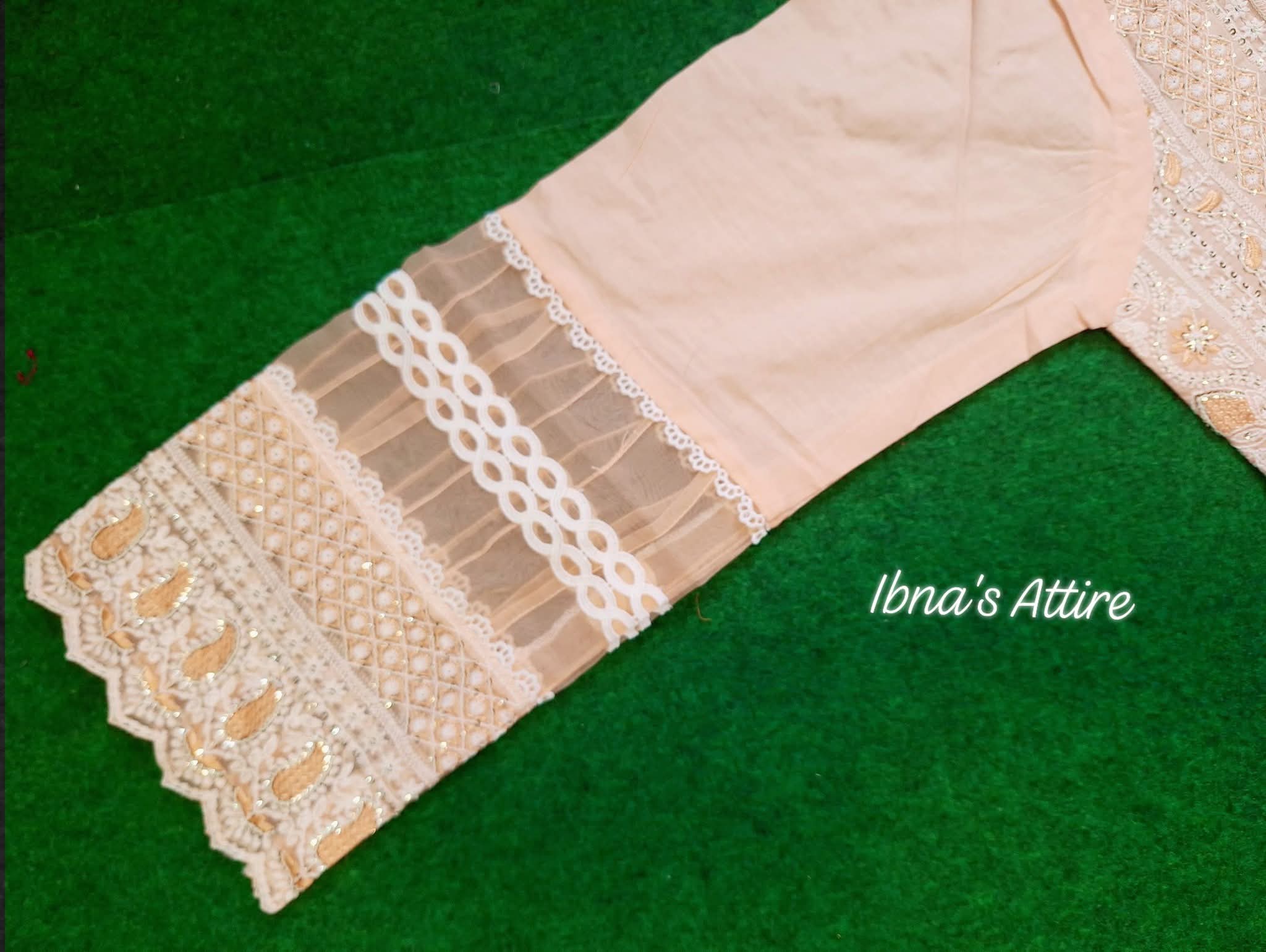 Luxury Chikenkari Lawn 3 Piece set